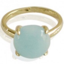 Ring Blauw - Maat 17 : 196